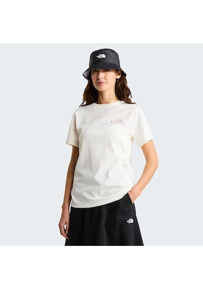 The North Face Monte Regular Ss Graphic Kadın Tişört C-the0a8ga9qlıqlı Beyaz