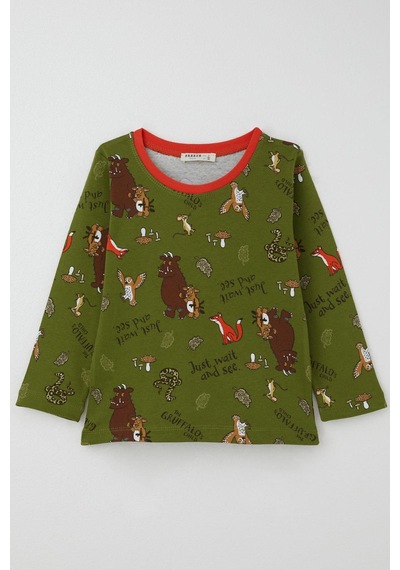 Breeze Erkek Bebek Pijama Takımı The Gruffalo Desenli 9 Ay-3 Yaş, Haki Yeşil Haki Yeşil Breeze Erkek Bebek Pijama Takımı The Gruffalo Desenli 9 Ay-3 Yaş, Haki Yeşil Haki Yeşil