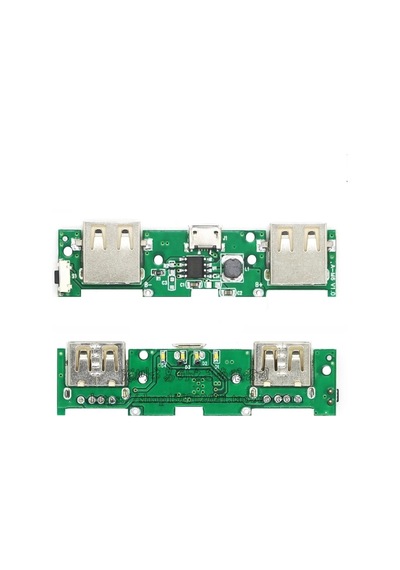 5 Adet 5 Volt 1 Amper Powerbank Devresi