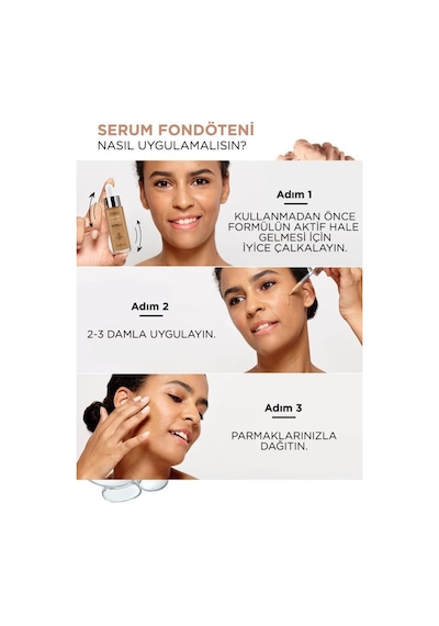 L'oreal Paris True Match Nude Fondöten Serum 1-2 Rosy  Light