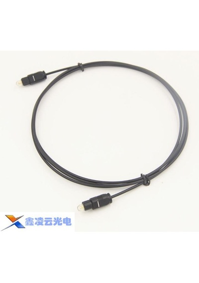 Toslink Fiber Optik Multimedya Ses Kablosu 2.2Mm 2 Metre Uzunluk