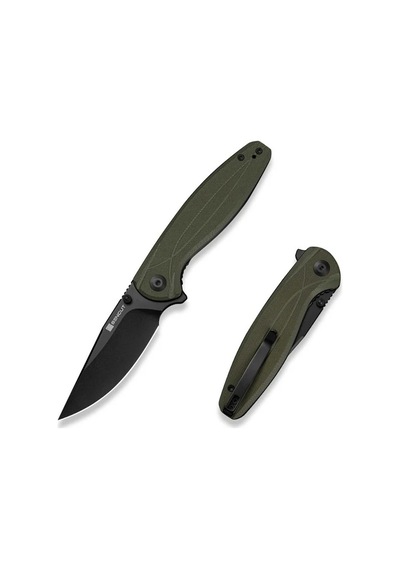 Sencut Vyrce Od Green G10 Handle Black D2 Blade Çakı Yeşil