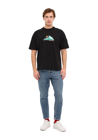Kinetix Ml Day 11otd213 5fx Siyah Erkek Kısa Kol T-shirt 000000000101953286