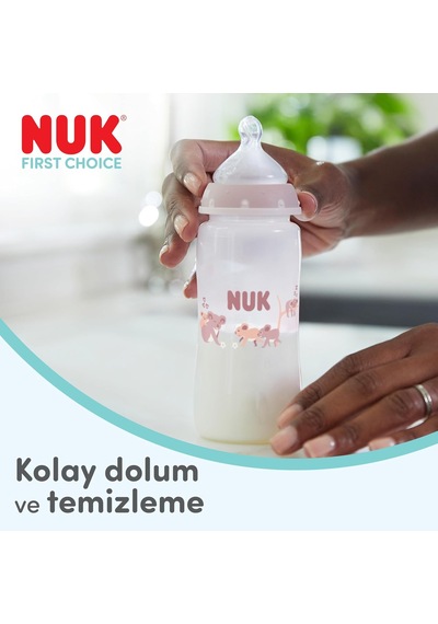 First Choice Cam Biberon, 240 Ml, Denizatı Çok Renkli