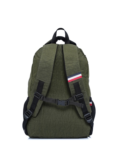 Cambridge Polo Club Minimalist Tasarım Unisex Çok Gözlü Sırt Çantası haki
