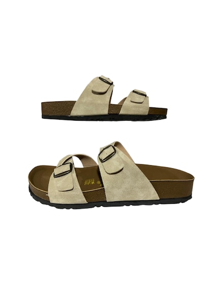 Mulex 1253 Unisex Anatomik Taban Günlük Parmak Arası Terlik Bej
