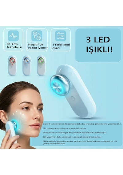 Robx A07 Yeni Nesil Rf-EMS Cilt Sivilce Ve Yüz ve Vücut Aleti