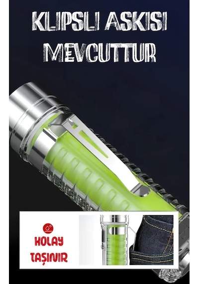 Çakarlı Ledli Şarjlı 9 Uv Işıklı Sos Acil Durum Anahtarlık Mini El Feneri 130 Lümen 3w 47740 Şeffaf Çakarlı Ledli Şarjlı 9 Uv Işıklı Sos Acil Durum Anahtarlık Mini El Feneri 130 Lümen 3w 47740 Şeffaf