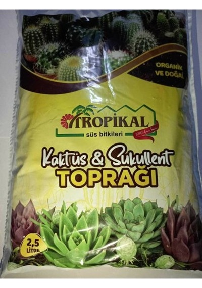 Tropikal Kaktüs Saukulent Toprağı 2.5 L