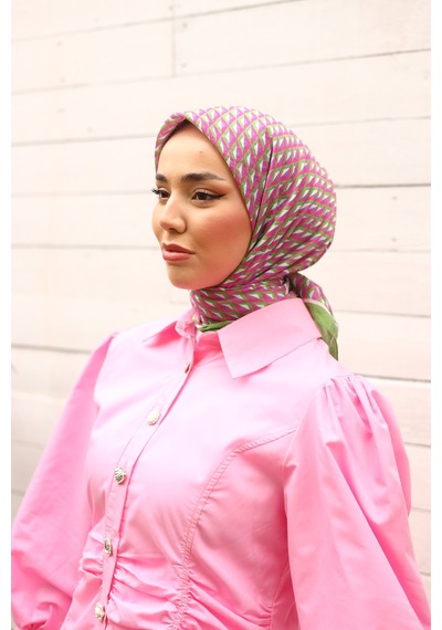 Silk Home Olinda Eşarp 48002-28 Eflatun