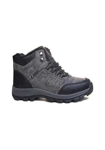 Bluefeet Xsp Füme Outdoor Kürklü Erkek Kışlık Bot Ayakkabı Füme