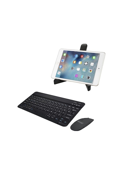 Apple Uyumlu iPad, Air 11 2024 Çanta+bt Klavye+mouse+stand Al4383