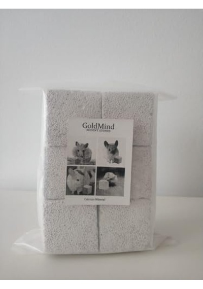 Goldmind Kemirgen Taşı 6'lı Paket Kemirme Taşı Diş Törpüsü Kalsiyum Mineralli Yalama Taşı Hamster Tavşan Guinea Pig İçin