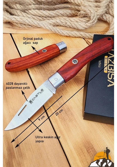 Ceviz Sap Çakı Kamp Çakısı Outdoor Piknik Çakısı Bıçağı Çk300 Çok Renkli