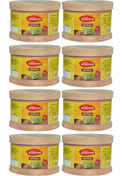 Tokat'lı Özseven Katı Üzüm Pekmezi 8 x 1400 G