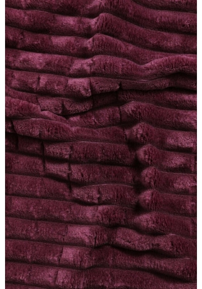 Merinos 3 Parça Yatak Örtüsü Mürdüm