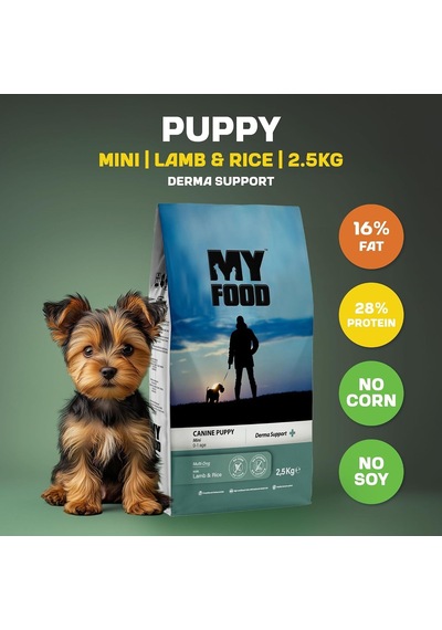 Food Yavru Köpek Maması Mini Irk Kuzulu 2,5 Kg