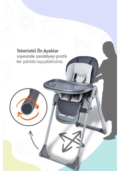Bc511 Plus Mama Sandalyesi Antrasit