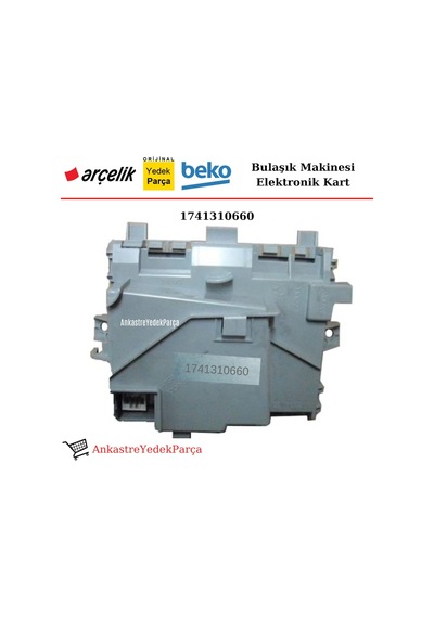 Beko Uyumlu D1 4001 Ei Bulaşık Makinesi Elektronik Kart 1741310660 - 486638393
