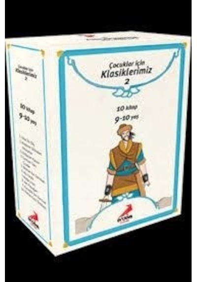 Çocuklar için Klasiklerimiz 2 10 Kitap - Erdem Çocuk Yayınları