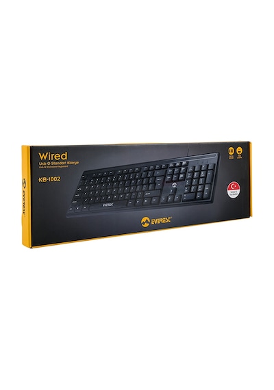 Everest KB-1002 USB Kablolu Standart Q Klavye