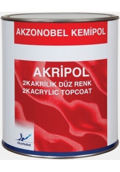 Akzonobel Kemipol Düz Renk 1. Grup Boya 1 Litre Fı249 Beyaz