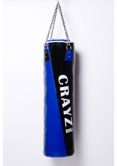 Crayz 150x40 Cm İçi Boş Boks Kum Torbası + Tavan Askı Aparatı Çok Renkli