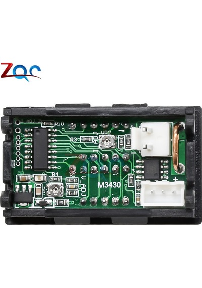 0-100v Kırmızı Mavi-mini Dijital Voltmetre Ampermetre Dc 0 -100v / Dc 7 -110 10a Gerilim Akım Kablo Bulucu & Test Cihazı 43850469
