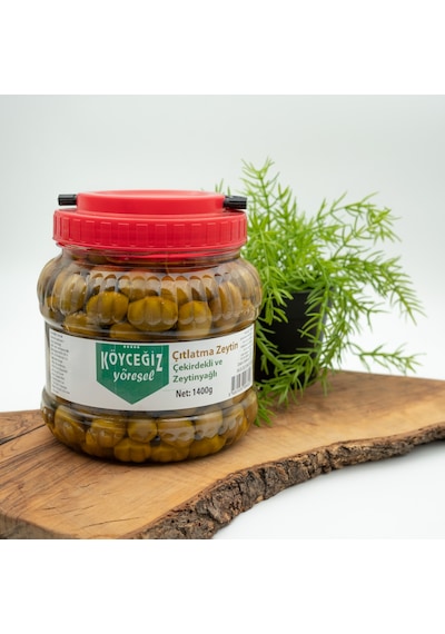 Köyceğiz Yöresel Çıtlatma Zeytin 1400 G