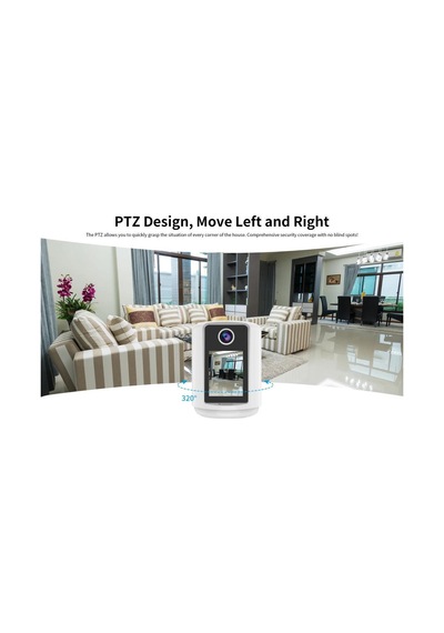Vstarcam Cv331s 3mp Çift Yönlü Ses Wi-fi Bebek Kamera