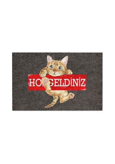 Ayrex Dekoratif Kapı Önü Paspas Dış Mekan Ev Içi Banyo Mutfak Yatak Odası Giriş Paspasları Mr Buldog 40x60 Diğer