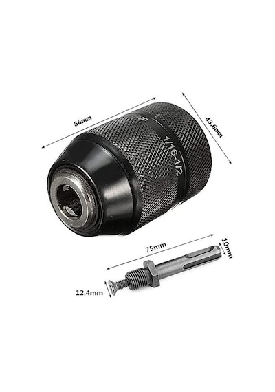 13Mm 1/2 Röhm Sds Plus Metal Mandren Kafa