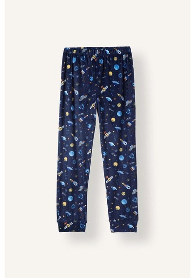 Defacto Uzay Baskılı Uzun Kollu Üst Lastikli Paça 2li Pijama Takımı Erkek Çocuk I3395a826cwnv241 Lacivert-nv241 Defacto Uzay Baskılı Uzun Kollu Üst Lastikli Paça 2li Pijama Takımı Erkek Çocuk I3395a826cwnv241 Lacivert-nv241