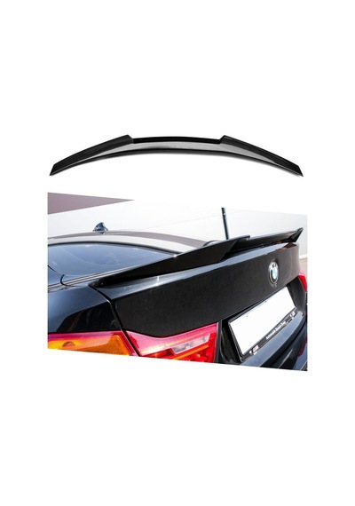 Bmw 4 Serisi F36 M4 Style Bagaj Üstü Spoiler Piano Black