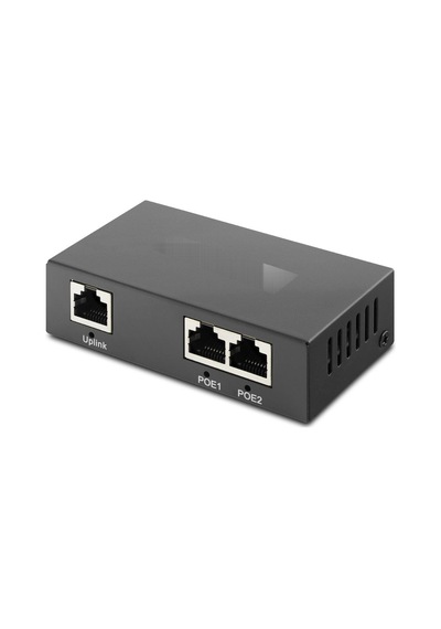Poe Switch 2 Port 1 Uplink 10/100 Mbps 30w Hdx1353