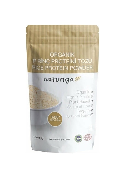 Naturiga Organik Pirinç Proteini Tozu 250 G