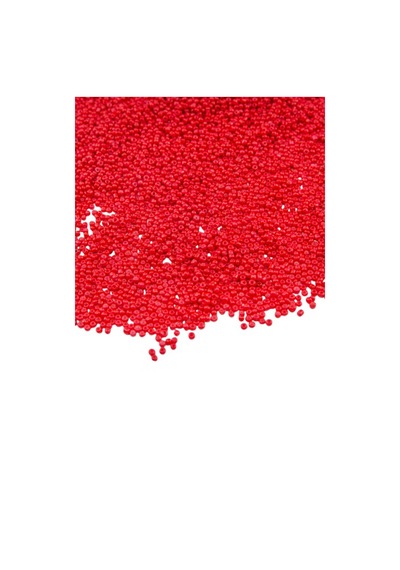 12 Dizi 2 Mm Mat Kırmızı 40 Gr Cezaevi Boncuğu