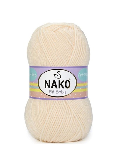 Elit Baby - 10889 Bal Köpüğü - 5'li Paket - 100gr/250m - Bebek İpi - Anti Pilling Tüylenmez İp