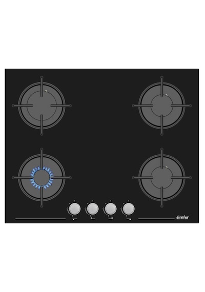 Simfer 0+10 Fonksiyon Steam Master Siyah 3'lü Ankastre Set 8244 Fırın + 3653 Ocak + 8678 Davlumbaz