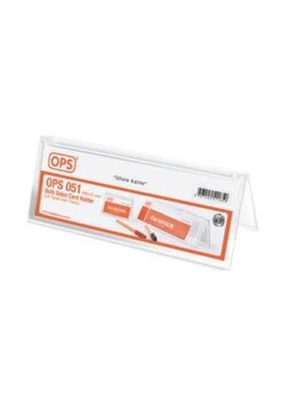 Ops Çift Taraflı Kart Tutucu 9x21 CM