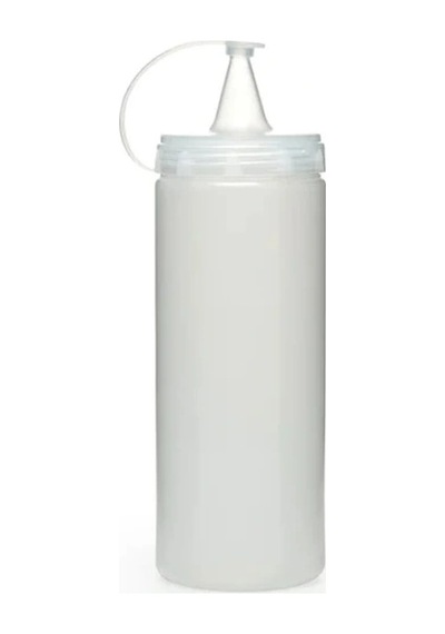 Lb Şeffaf Sos Şişesi - 1000ml Dev Boy Çok Renkli