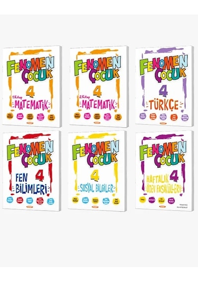Fenomen 4. Sınıf 6 Lı Set