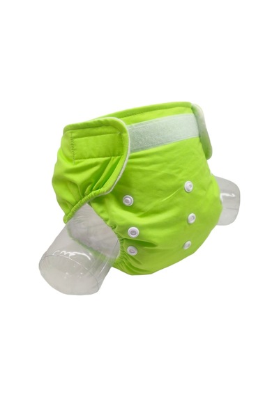 Bezhane Baby Ybb Yıkanabilir Cırt Cırtlı Bebek Bezi Cepli Neon Yeşil