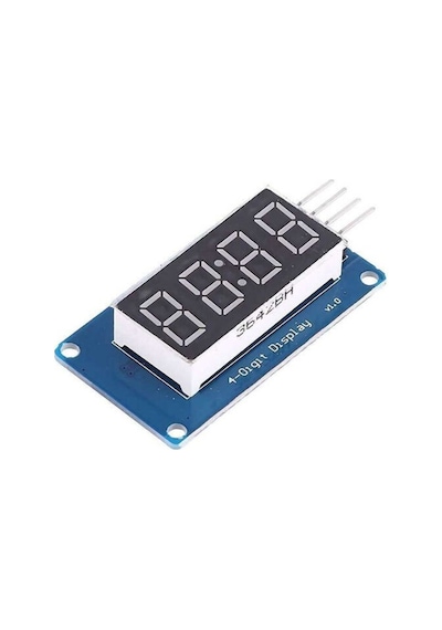 Tm1637 4′Lü 7-Segment Kırmızı Display Modülü
