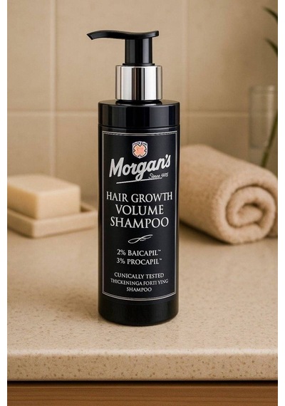 Morgan's Pomade Hair Growth Volume Shampoo - Dökülme Karşıtı Yenileyici Şampuanı 250 Ml
