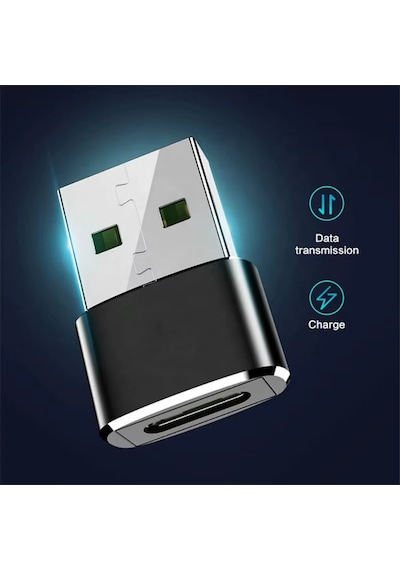 S-line Usb-a Erkek To Usb-c Dişi Otg Dönüştürücü Adaptör