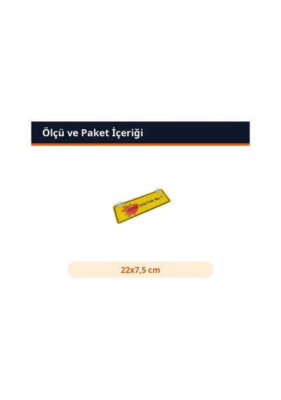 Trobus Vantuzlu Dekor Plaka Cam Süsü Bu Kalp Seni Unutur Mu Yazılı 22x7,5 Cm Sarı