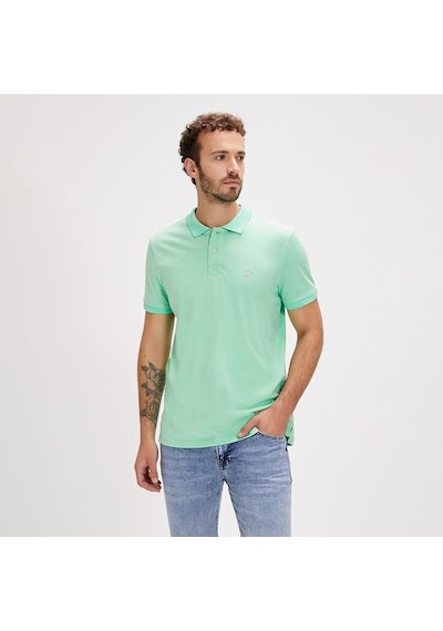 Bad Bear Pure Erkek Yeşil Polo Yaka Tişört