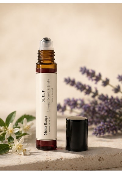 Sleep Roll - %100 Doğal Lavanta, Neroli, Sandal & Vanilya Yağı 10 Ml