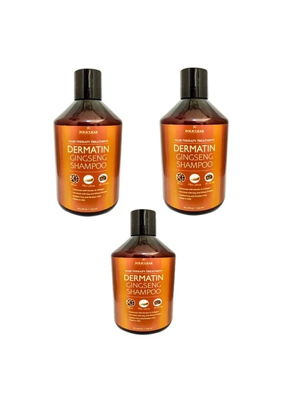 Policlear Dermatin Gingseng Şampuan X 3 Adet